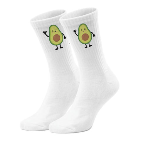 epicsocks Avocado Dreams Fröhliche Avocado Socken in 37-41 im Paar