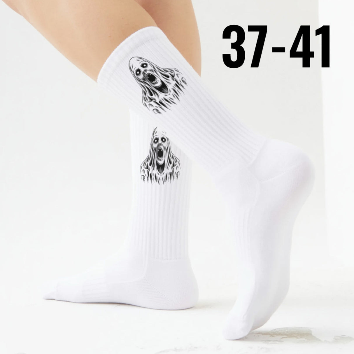 epicsocks Nights of Fright Geist Socken in 37-41 im Paar