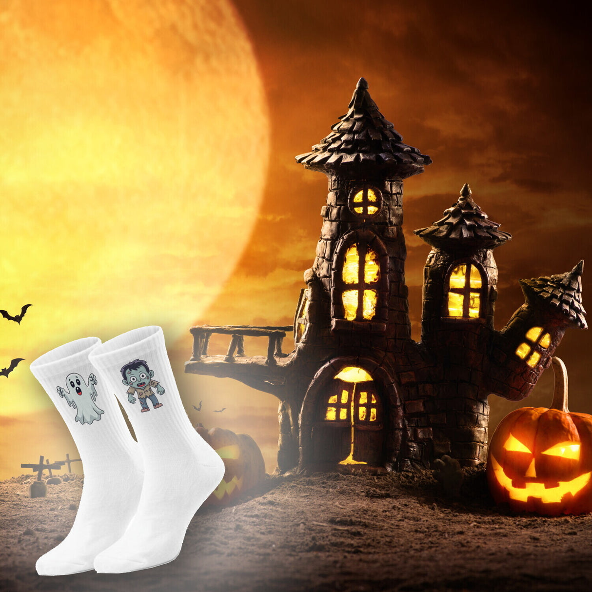 epicsocks Gruselgang Socken in 37-41 im 6er Set in Geschenkdose im 6er Set in Geschenkbox