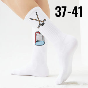 epicsocks Icehockey Dream Puck ins Tor Socken in 37-41 im Paar