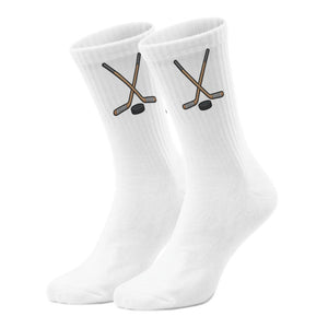 epicsocks Icehockey Dream Schläger und Puck Socken in 37-41 im Paar