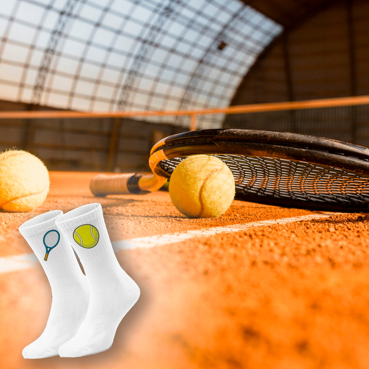 epicsocks Top Spin Aufschlag Socken in 37-41 im Paar