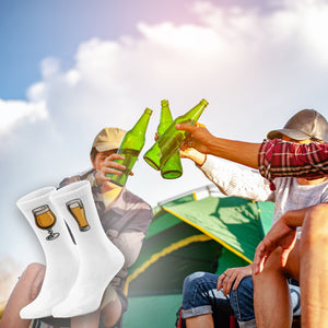 epicsocks Bierlaune Biergläser Socken in 37-41 im Paar