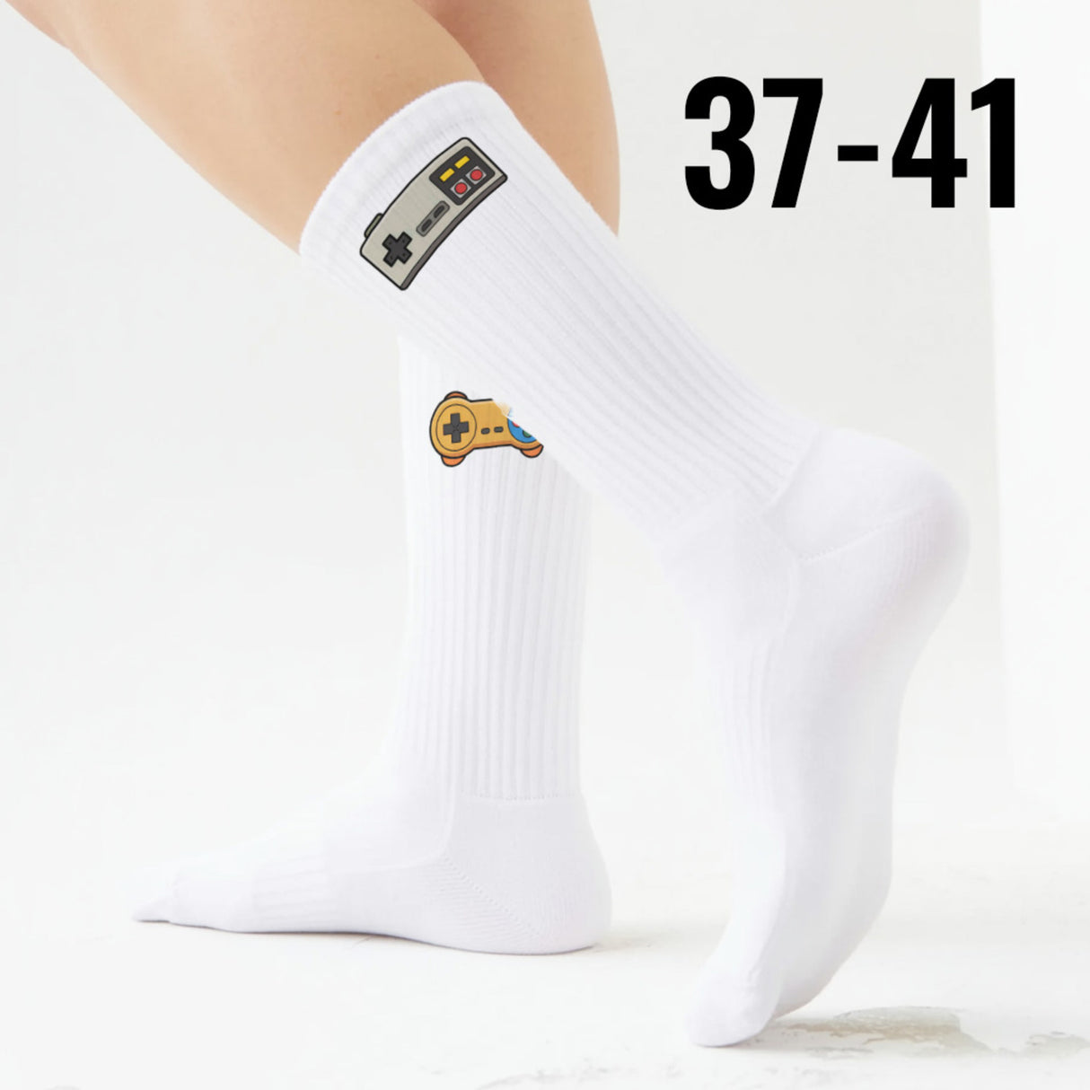 epicsocks Gamer Glam Klassische Controller Socken in 37-41 im Paar