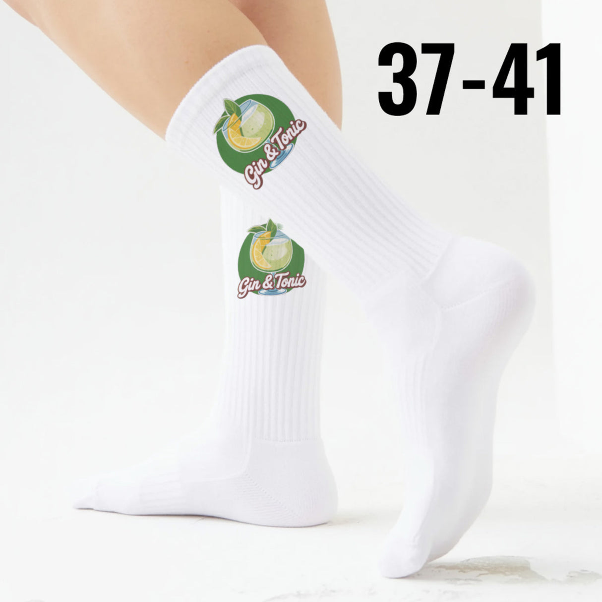 epicsocks Cocktail Dreams Gin Tonic Socken in 37-41 im Paar