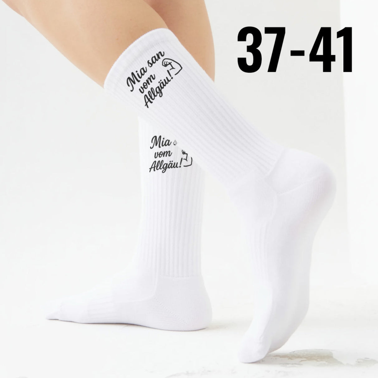 epicsocks Alpine Love Mia san Allgäu Socken in 37-41 im Paar