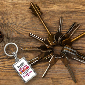 Beste Kollegin Schlüsselanhänger mit Spruch nicht nur Kolleginnen sondern Freundinnen