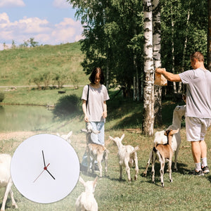 Dackel Cartoon Wanduhr für Kinderzimmer
