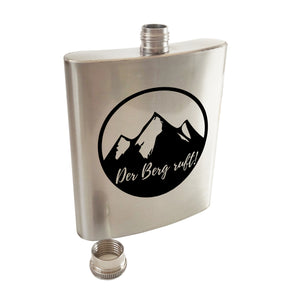 Der Berg ruft! Flachmann Berggipfel