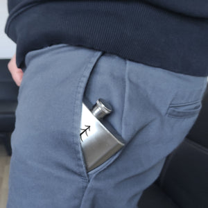 i love Camping Flachmann für Outdoor-Fans