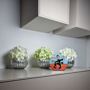 Kaminfeger Spardose mit Spruch: Viel Glück bei deiner Prüfung