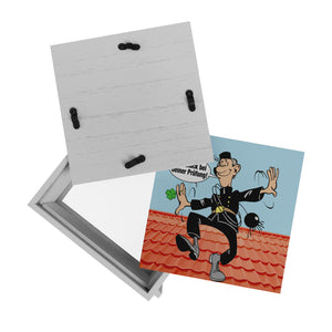 Kaminfeger Spardose mit Spruch: Viel Glück bei deiner Prüfung