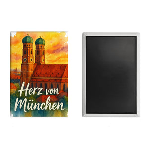 Münchner Frauenkirche Herz von München Souvenir Souvenir Magnet