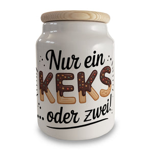 Nur ein KEKS oder Zwei! Keksdose