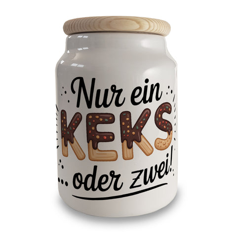 Nur ein KEKS oder Zwei! Keksdose