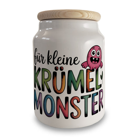 Rosa Monster Keksdose für kleine Krümelmonster