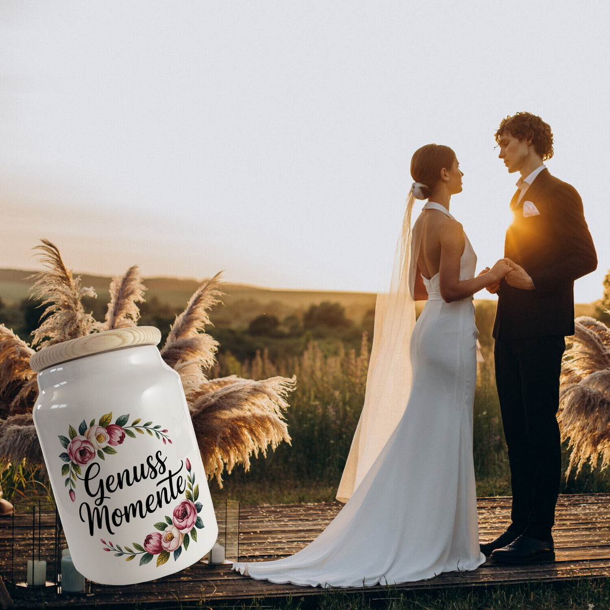 Blumenkranz Genussmomente Keksdose für Dekorliebhaber