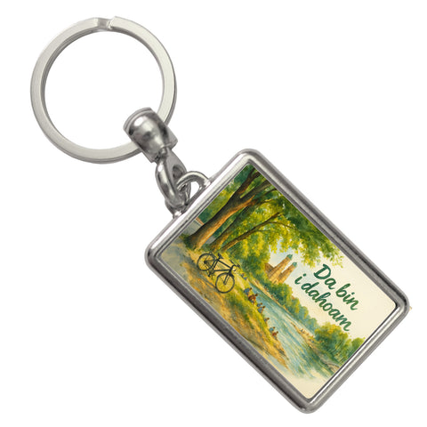 Münchner Frauenkirche Da bin i da hoam Schlüsselanhänger