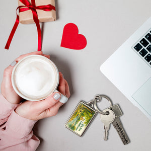 Münchner Frauenkirche Da bin i da hoam Schlüsselanhänger