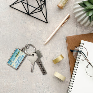 Chiemsee Sommer, Sonne, Segelwind Schlüsselanhänger Souvenir