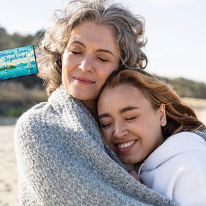 Chiemsee Sommer, Sonne, Segelwind Metallschild in 15x20 cm