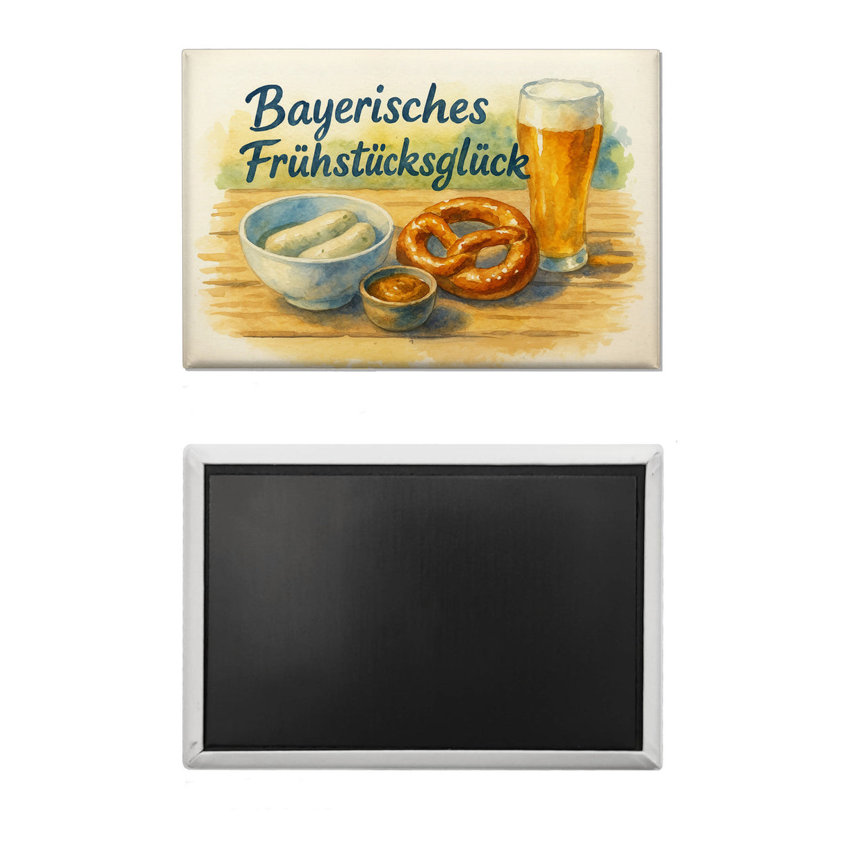 Bayerisches Frühstück Frühstücksglück Souvenir Souvenir Magnet