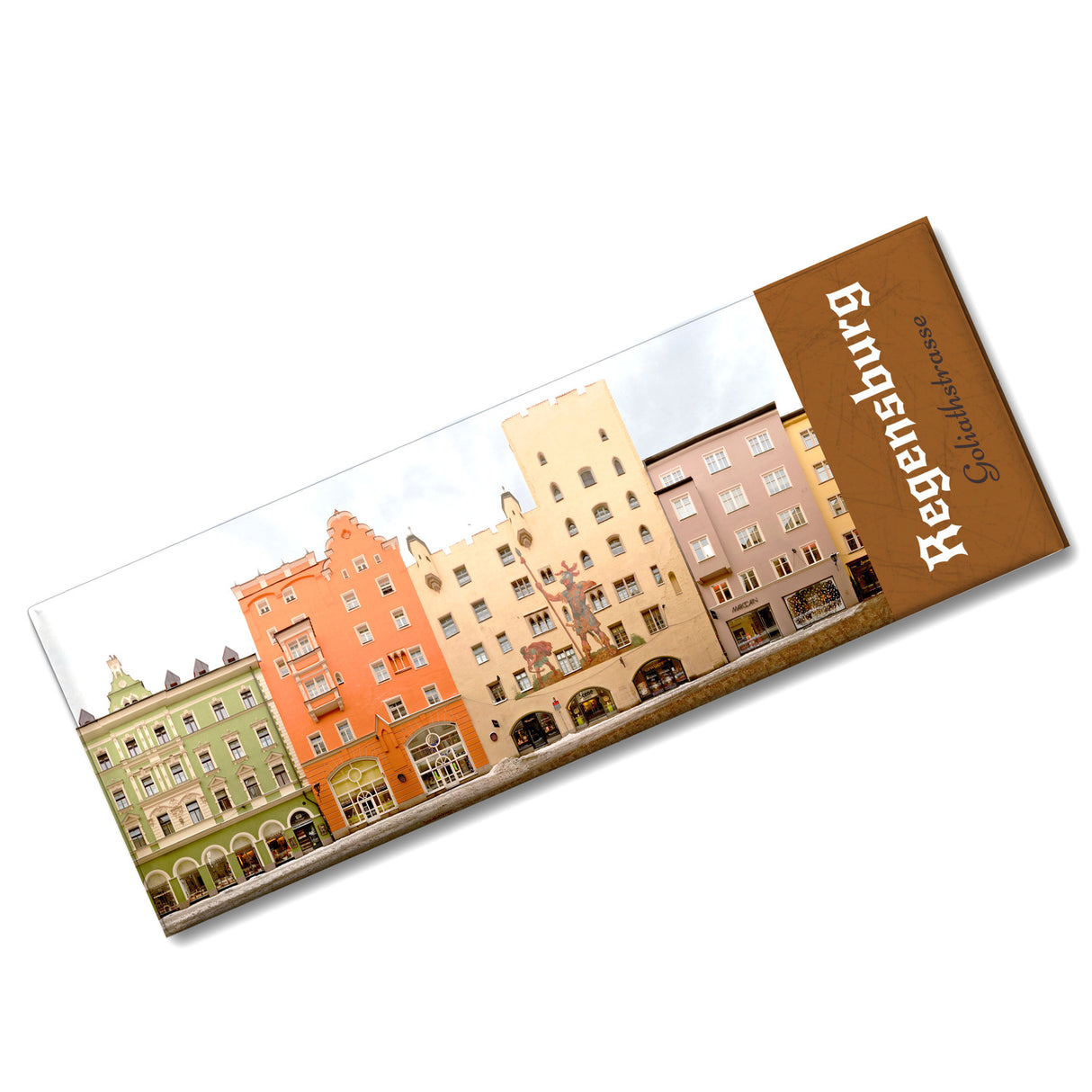 streetline Regensburg Goliathstrasse Panorama Souvenir Magnet