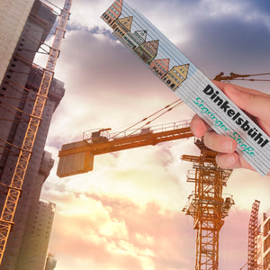 streetline Dinkelsbühl Segringer Straße Meterstab aus Holz