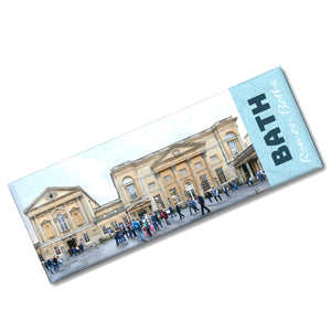 streetline Bath Roman Baths Panorama Souvenir Magnet