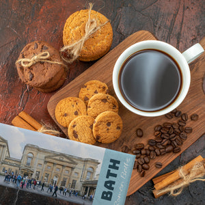 streetline Bath Roman Baths Panorama Souvenir Magnet