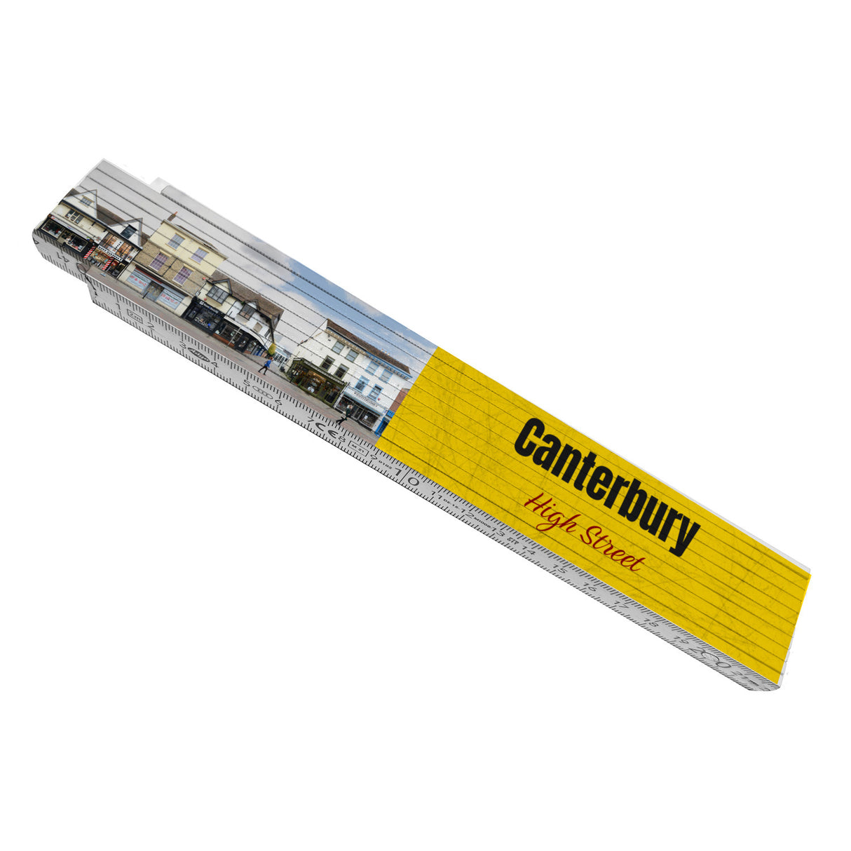 streetline Canterbury High Street Meterstab aus Holz