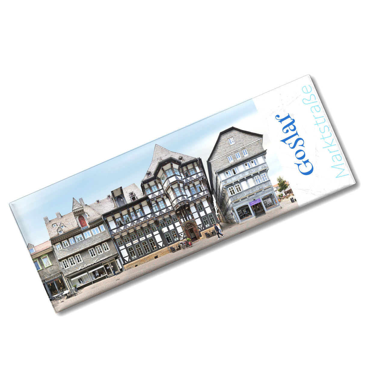 streetline Goslar Marktstraße Panorama Souvenir Magnet