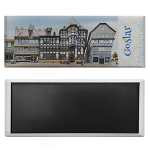 streetline Goslar Marktstraße Panorama Souvenir Magnet