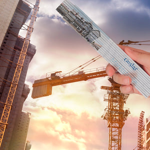 streetline Goslar Marktstraße Meterstab aus Holz