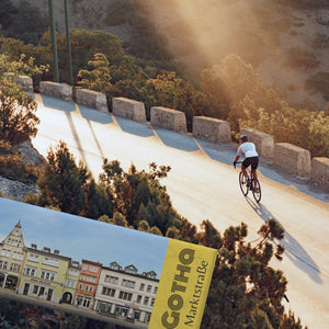 streetline Gotha Marktstraße Panorama Souvenir Magnet