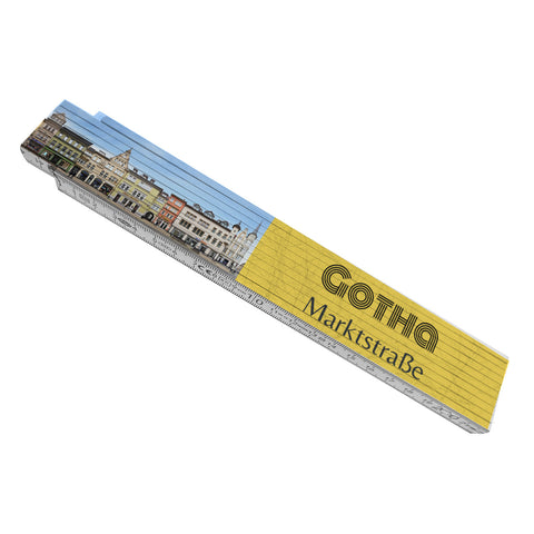 streetline Gotha Marktstraße Meterstab aus Holz