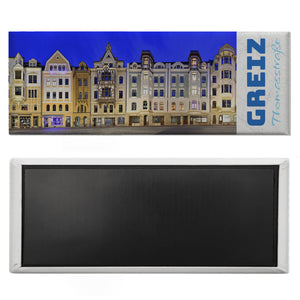 streetline Greiz Thomasstraße Panorama Souvenir Magnet