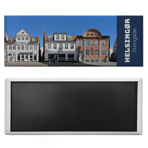 streetline Helsingør Stengade Panorama Souvenir Magnet