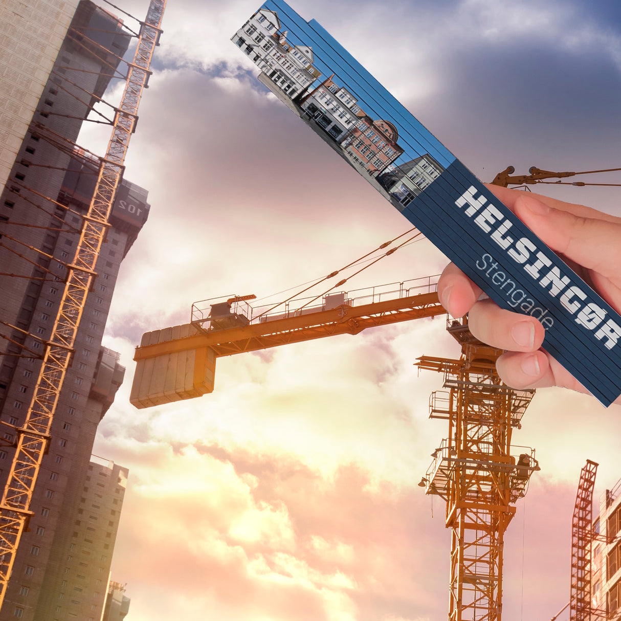 streetline Helsingør Stengade Meterstab aus Holz