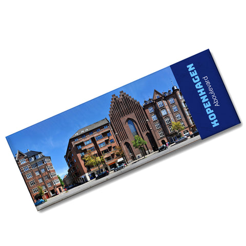 streetline Kopenhagen Aboulevard Panorama Souvenir Magnet