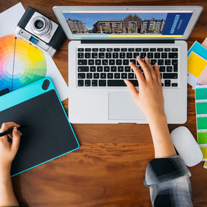 streetline Kopenhagen Aboulevard Panorama Souvenir Magnet