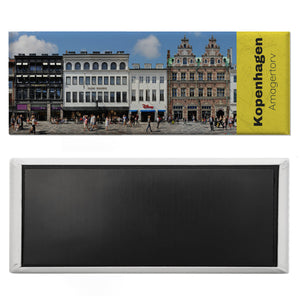 streetline Kopenhagen Amagertorv Panorama Souvenir Magnet