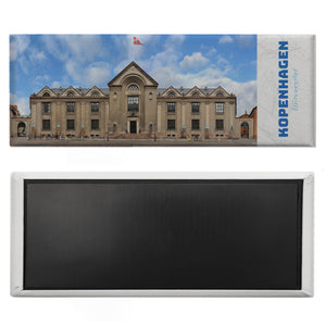 streetline Kopenhagen Universitet Panorama Souvenir Magnet