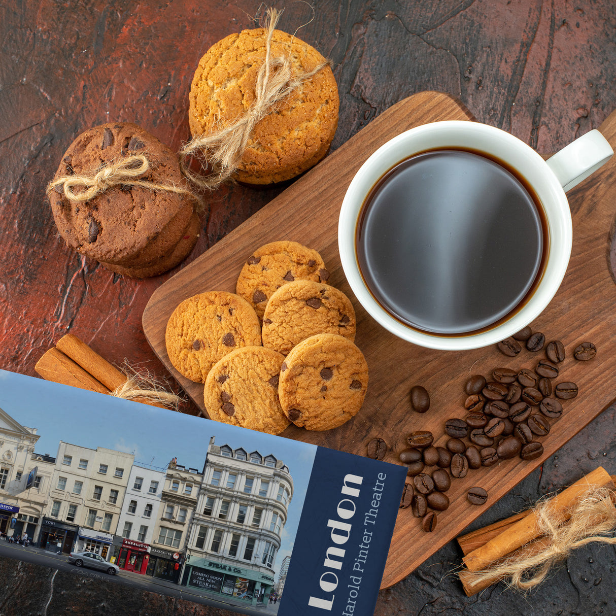 streetline London Harold Pinter Theatre Panorama Souvenir Magnet