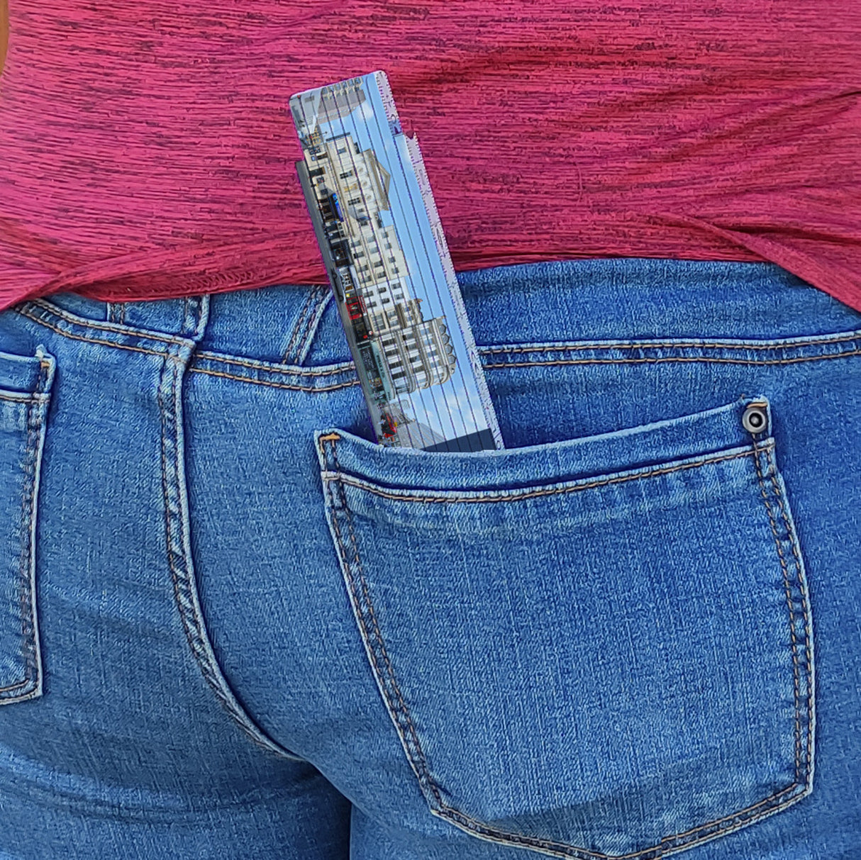 streetline London Harold Pinter Theatre Meterstab aus Holz