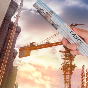 streetline Mainz Augustinerkirche Meterstab aus Holz