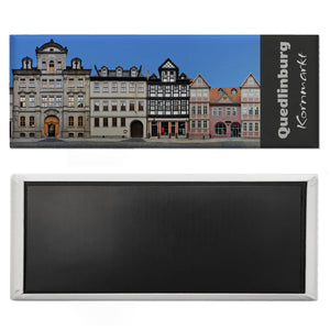 streetline Quedlinburg Kornmarkt Panorama Souvenir Magnet