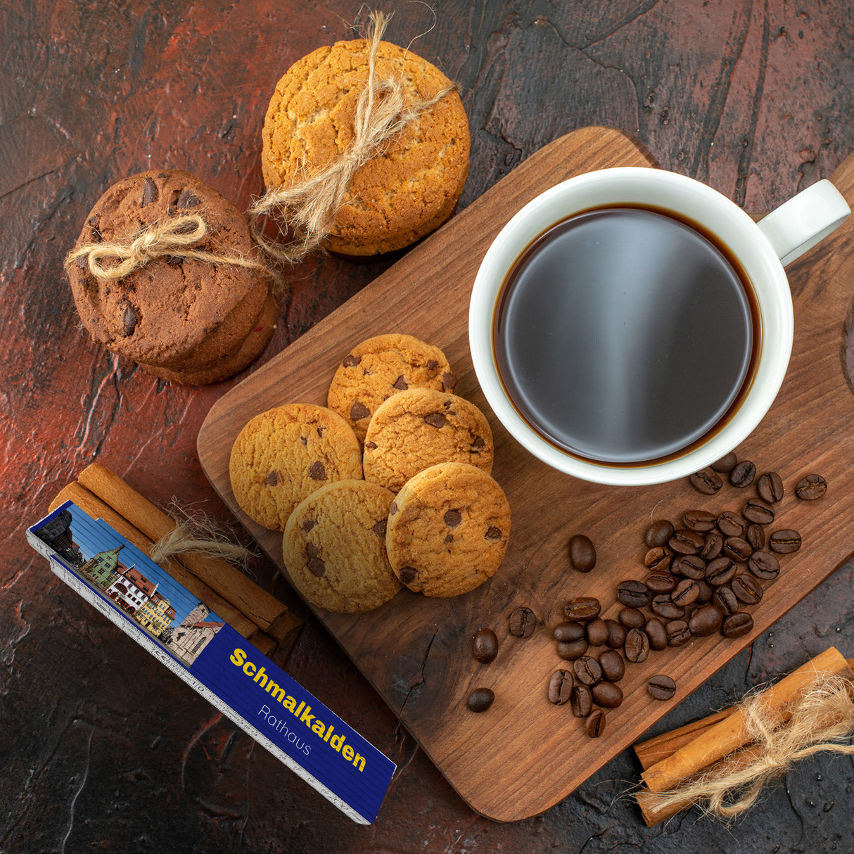 streetline Schmalkalden Rathaus Meterstab aus Holz