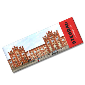 streetline Stendal Hauptbahnhof Panorama Souvenir Magnet