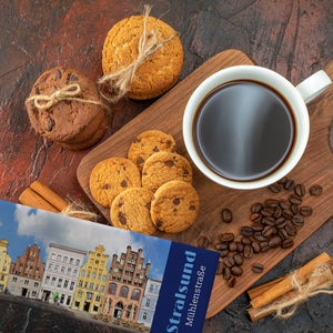 streetline Stralsund Mühlenstraße Panorama Souvenir Magnet